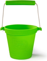 Cubo de playa verde Bigjigs Toys