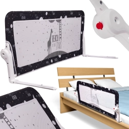 barra de protección negra para cama 120 cm