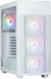 S5 NEO blanca caja ATX mid‑tower con ventiladores FRGB