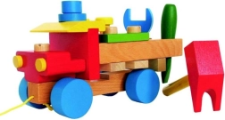 Detoa coche de montaje de madera para niños
