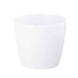 Maceta blanca Magnolia de 30 cm de polipropileno resistente