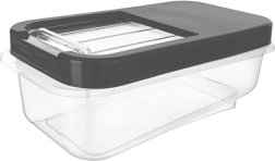 Caja de almacenamiento Orion para cápsulas, detergente en polvo y pienso gris 5 l