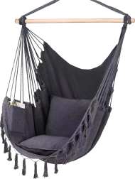 Silla colgante brasileña MalTec gris oscuro