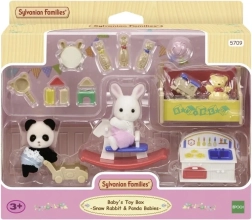 Habitación de juegos infantil SYLVANIAN FAMILIES – set con figuras y accesorios