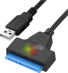 Adaptador USB–SATA 3.0 para HDD/SSD de 2,5" IZOXIS