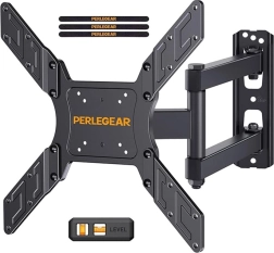 Soporte de pared para TV Perlegear 26–60" con movimiento completo