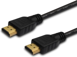 Cable HDMI 2.0 de 1,5 m, negro, conectores chapados en oro