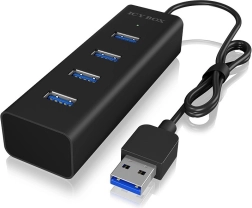 Hub USB 3.0 de cuatro puertos Icy Box