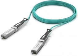 Cable óptico SFP+ AOC 10Gbps 5 m, aqua