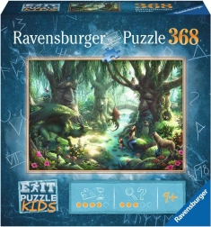Puzzle Ravensburger Exit Kids: bosque mágico, 368 piezas