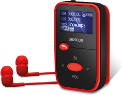 SENCOR reproductor MP3 de 8 GB con radio FM y pantalla