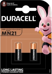 Pilas alcalinas Duracell MN21 en blíster, 2 unidades