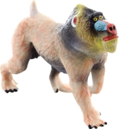 Figura de plástico de mandril 10 cm