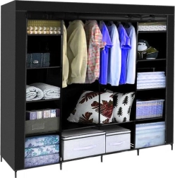 Armario textil XXL 170x170 cm Ruhhy