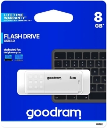 Pendrive GOODRAM UME2 8GB USB 2.0 Blanco