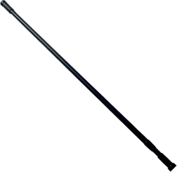 Barra telescópica de presión 70–120 cm negra metálica