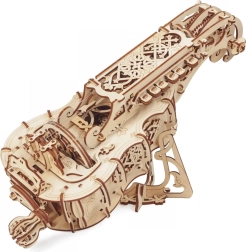 Ugears zanfona mecánica de madera (hurdy-gurdy) – kit de construcción