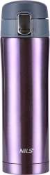 Termo NILS Camp 430 ml morada