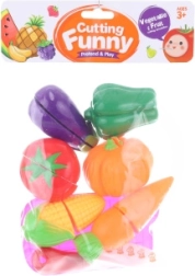 Set de corte de verduras para niños