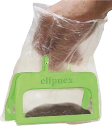 Pinza para recoger excrementos de perro Clipnex