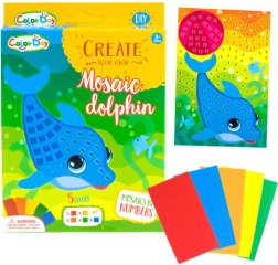 Mosaico creativo de espuma – set artístico autoadhesivo – Mosaico