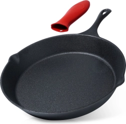 Sartén de hierro con funda de silicona CAST LINE 30 cm