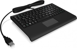 Mini teclado con touchpad USB