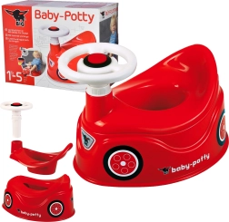 Orinal infantil con forma de coche BIG New Bobby Car con volante y claxon