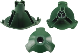 Cuerpo para fijar 3 patas del soporte del árbol de Navidad