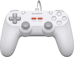 Mando de juegos con cable GameSir T3 WT Tegenaria Lite blanco
