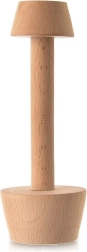 Compactador de madera de doble cara para tartaletas 4 / 5,5 cm