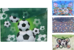 Carpeta con cierre a presión 35,8 × 26 cm – balón
