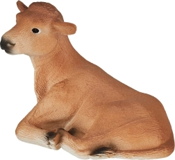 MOJO figura de ternero Jersey acostado