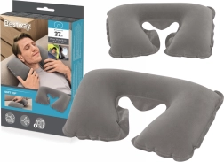 Almohada de viaje inflable Bestway gris