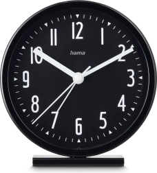 Despertador analógico Hama Skye 11,3 cm negro