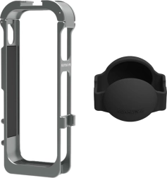 Sunnylife marco magnético metálico con tapa de lente de silicona para INSTA360 X5