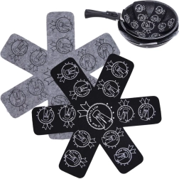 Separadores protectores de fieltro para sartenes 32 cm, 2 uds.