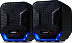 Altavoces para ordenador 6 W USB negro-azul