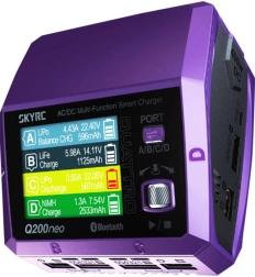 Cargador inteligente de cuatro canales SKYRC para baterías de modelismo