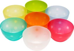 Cuenco de cocina de plástico pequeño 14 cm - surtido de colores