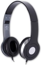 Auriculares estéreo con micrófono City Black