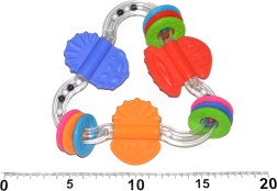 Sonajero triángulo 14 cm MaaMaa