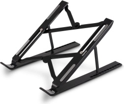 Soporte plegable ligero para portátil 15,6" negro