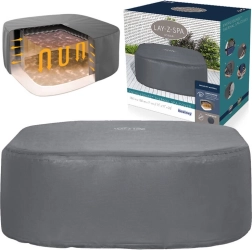 Cubierta térmica para jacuzzis cuadrados BESTWAY Lay‑Z‑Spa EnergySense, 180 × 180 × 71 cm