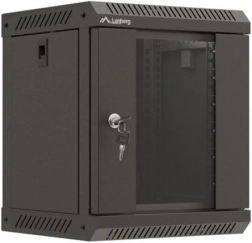 Armario rack colgante 10" 6U 300 × 300 mm negro