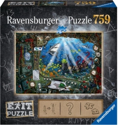 Ravensburger Puzzle EXIT: Submarino 759 piezas