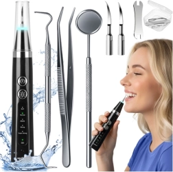 Escalador dental ultrasónico Soulima con LED, 5 modos y puntas intercambiables