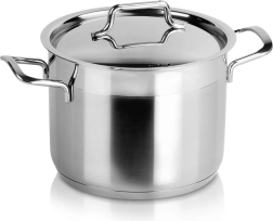 Olla de acero inoxidable con tapa ANETT 16 cm, 2,3 l