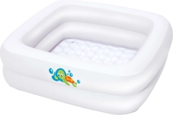 Bestway bañera inflable infantil y piscina 2 en 1 BABY STEP 1-2-3 (86 × 86 cm)