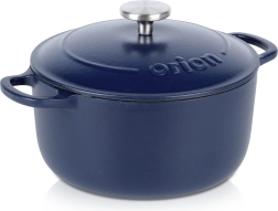 Olla de hierro fundido esmaltada con tapa LITINA 22 cm, 3,3 l